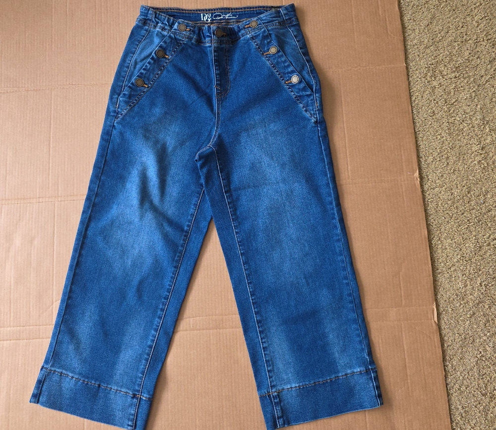 DG2 by Diane Gilman Classic Blue Ankle Jeans